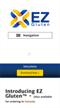 Mobile Screenshot of ezgluten.com